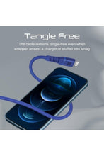 PROMATE | 20W Power Delivery USB-C To Apple Lightning Connector Cable 1.2 Meter Cable Length Blue | TE0188752