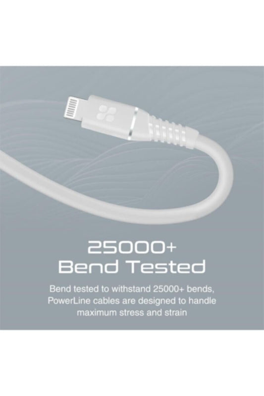 PROMATE | 20W Power Delivery USB-C To Apple Lightning Connector Cable 1.2 Meter Cable Length Black | TE0188753