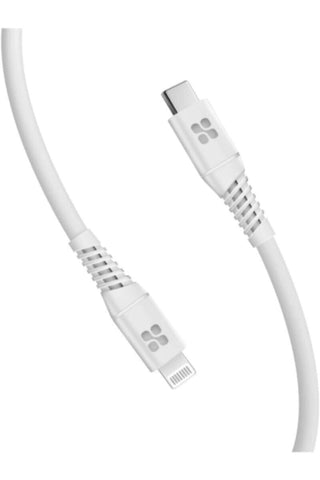 PROMATE | 20W Power Delivery USB-C To Apple Lightning Connector Cable 1.2 Meter Cable Length Black | TE0188753