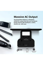 PROMATE | 5-In-1 Wall-Mount Charging Station, 2 Ac Sockets, Stand, Black | TE0167084