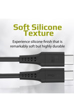 PROMATE | 60W Power Delivery Ultra-Fast USB-C Soft Silicon Cable Data & Charge Support 2M Length | TE0187964