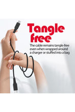 PROMATE | 60W Power Delivery Ultra-Fast USB-C Soft Silicon Cable Data & Charge Support 2M Length | TE0187964