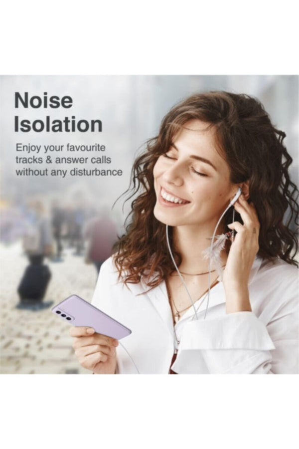PROMATE | Earpod Styled Wired Earphone With Aux Connectivity White | TE0198861
