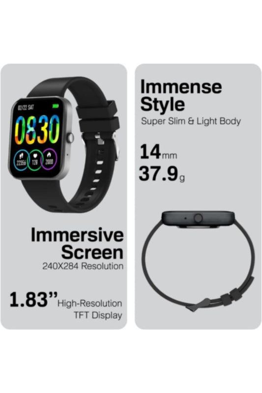 PROMATE | Fitness Smart Watch, 27 Sports Modes Bluetooth Fitness Watch with 1.8