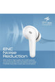 PROMATE | Freepods-3 Bluetooth V5.1 Enc Tws Earphones With Charging Case White | TE0187582