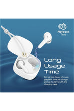 PROMATE | Freepods-3 Bluetooth V5.1 Enc Tws Earphones With Charging Case White | TE0187582