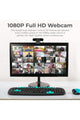 PROMATE | Full-Hd Web Camera With Mic, 120Degree Wide Angle, USB Connectivity | TE0155151
