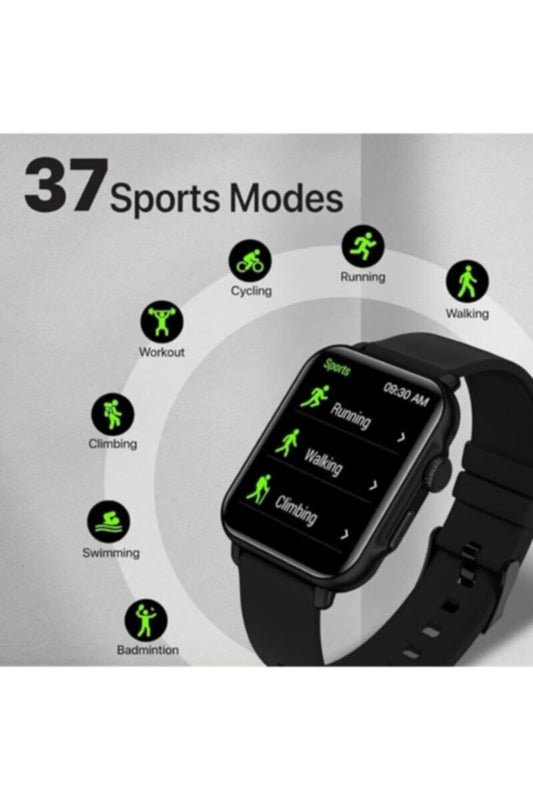 PROMATE | IP68 Fintness Tracker Smart Watch With Hands Free Support,1.8