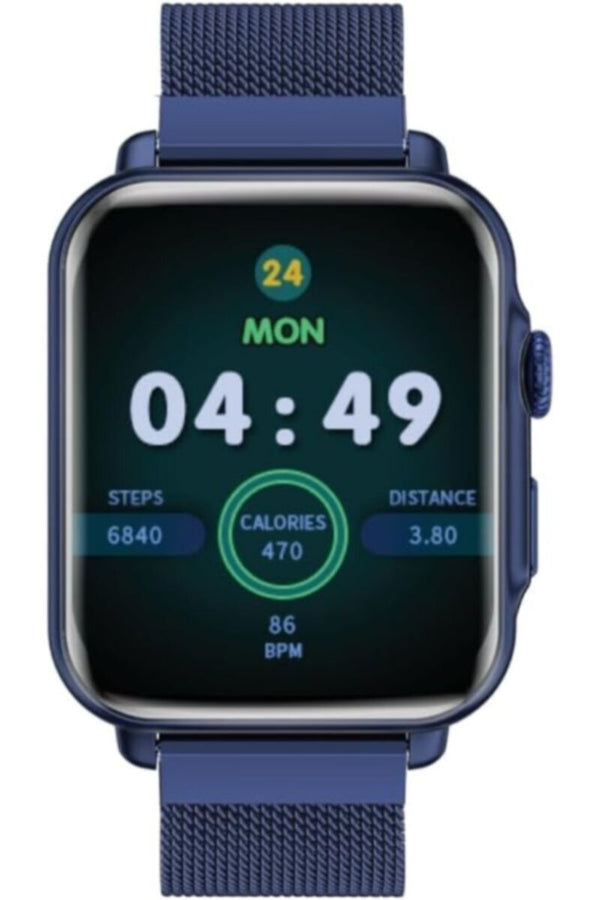 PROMATE | IP68 Fintness Tracker Smart Watch With Hands Free Support,1.8" Ips Display Blue | TE0201524