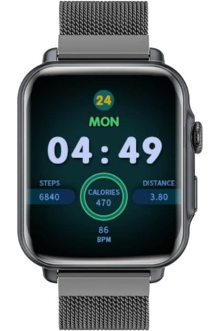 PROMATE | IP68 Fintness Tracker Smart Watch With Hands Free Support,1.8