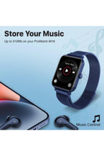 PROMATE | IP68 Fitness Smart Watch 37 Sports Modes Bluetooth Fitness Watch with 1.78â€ AMOLED Display Blue | TE0201521