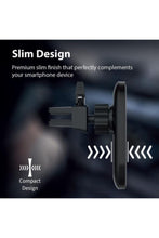 PROMATE | Magnetic Wireless Car Charger for iPhone 12, Ultra-Fast Qi 15W Car Charger | TE0184130