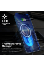 PROMATE | Magnetic Wireless Car Charger, Ultra-Fast Transparent Magnetic Charger with 15W Output | TE0204112