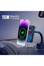 PROMATE | Magnetic Wireless Car Charger, Ultra-Fast Transparent Magnetic Charger with 15W Output | TE0204112