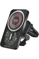 PROMATE | Magnetic Wireless Car Charger, Ultra-Fast Transparent Magnetic Charger with 15W Output | TE0204112