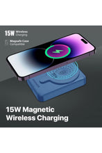 PROMATE | Magnetic Wireless Power Bank Portable 10000mAh 15W Wireless Dual Magnetic Blue | TE0204115