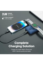 PROMATE | Magnetic Wireless Power Bank Portable 10000mAh 15W Wireless Dual Magnetic Blue | TE0204115