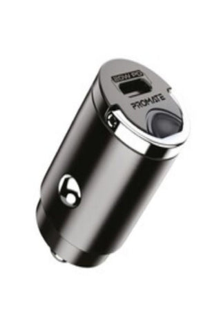PROMATE | Mini 20W USB-C Power Delivery Car Charger | TE0181260