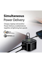 PROMATE | Mulo-Port Powerhub With 60W USB-C Pd, 20W USB-C And Dual 2.4A USB Charging Ports | TE0181277