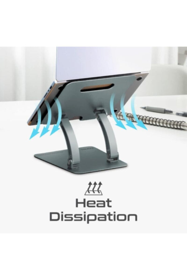 PROMATE | Multi Level Aluminum Stand For Up To 17" Laptop And Flodable Design | TE0201543