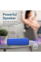 PROMATE | Portable HD 6W True Wireless Speaker with Bluetooth 5.0 Blue | TE0182813