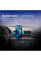PROMATE | PowerMount 15W Wireless Car Charger Mount, 15W Qi Fast Charging Auto-Clamping Dashboard Air Vent Phone Holder | TE0173342