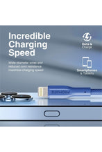 PROMATE | USB-A To Lightning Connector Cable 1 Meter Length Navy | TE0198857