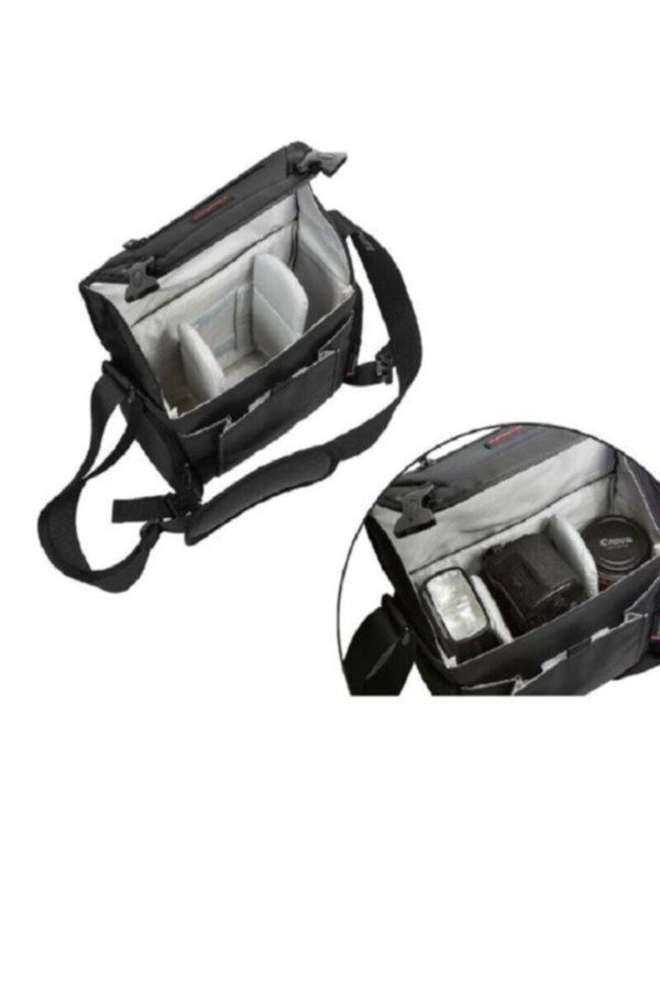 PROMATE | Protecove Dslr Camera Bag With Front Zipper Movable Compartments And Memory Foam Interior | TE0182826