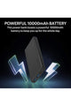 PROMATE | Slim Design 10000mAh Powerbank With Lcd Black | TE0204121