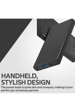 PROMATE | Slim Design 10000mAh Powerbank With Lcd Black | TE0204121