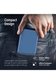 PROMATE | Slim Design 10000Mah Powerbank With Lcd Blue | TE0204122