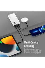 PROMATE | Slim Design 10000Mah Powerbank With Lcd White | TE0204123