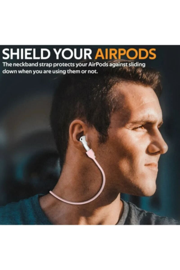 PROMATE | Sporty Light Weight Neckband Holder For Airpods Pink | TE0144607