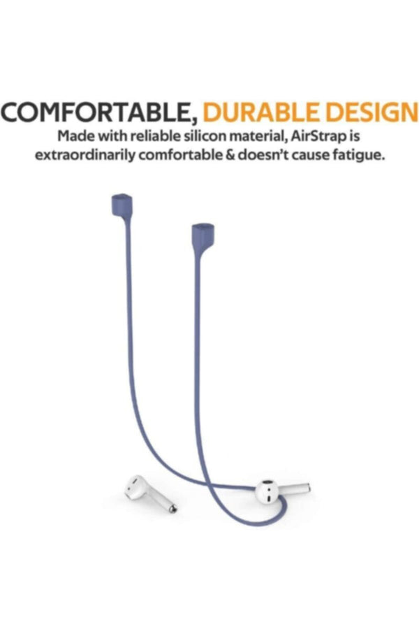 PROMATE | Sporty Light Weight Neckband Holder For Airpods Navy | TE0144606