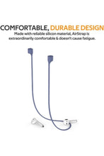 PROMATE | Sporty Light Weight Neckband Holder For Airpods Navy | TE0144606