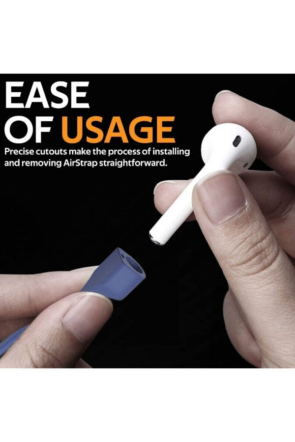 PROMATE | Sporty Light Weight Neckband Holder For Airpods Navy | TE0144606