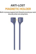 PROMATE | Sporty Light Weight Neckband Holder For Airpods Navy | TE0144606