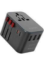 PROMATE | Travel Adaptor With 20W, UK, EU, AU, US Plugs | TE0187952