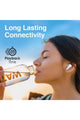 PROMATE | True Wireless Earbuds, In-Ear Bluetooth v5.1 HD Earphones with Mic, IPX5 Water Resistance White | TE0201535