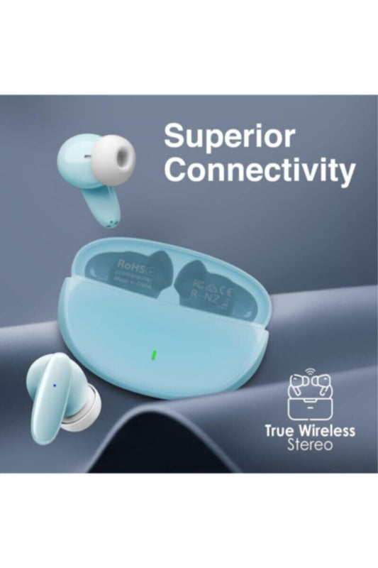 PROMATE | True Wireless Earbuds, In-Ear Bluetooth v5.1 HD Earphones with Mic, IPX5 Blue | TE0204107