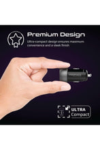 PROMATE | Ultra-Compact Super-Fast Car Charger Adapter with 20W USB-C Power Delivery | TE0201528