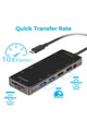 PROMATE | Ultra-Fast Multiport USB-C Hub with 100W Power Delivery | TE0173341