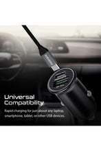PROMATE | Ultra-Mini Car Charger With 60W Power Delivery And Quick Charge 3.0 USB Port | TE0198855