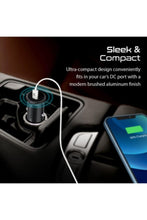 PROMATE | Ultra-Mini Car Charger With 60W Power Delivery And Quick Charge 3.0 USB Port | TE0198855