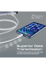 PROMATE | USB-A to Lightning Cable, High Tensile 2.4A Super-Fast USB-A to Lightning Charger 1.2 Meter Cable Length White | TE0188754