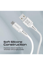 PROMATE | USB-C Cable, Fast-Charging 5V/3A USB-A to Type-C Cable White | TE0201530