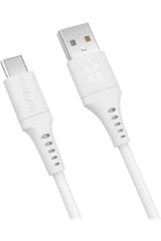 PROMATE | USB-C Cable, Fast-Charging 5V/3A USB-A to Type-C Cable White | TE0201530