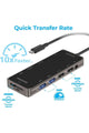 PROMATE | USB-C Hub, 11-in-1 Type-C Multi-Port Adapter with 100W USB-C Power Delivery | TE0173341