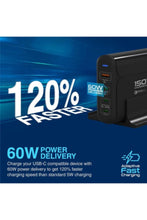 PROMATE | USB-C Laptop Charger, Compact Multiport Charging Station with Dual 100W USB-C Power Delivery Ports | TE0181282