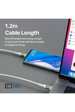 PROMATE | USB-C to USB-C Tranparent Serires With Gold Plated Connector White | TE0201549